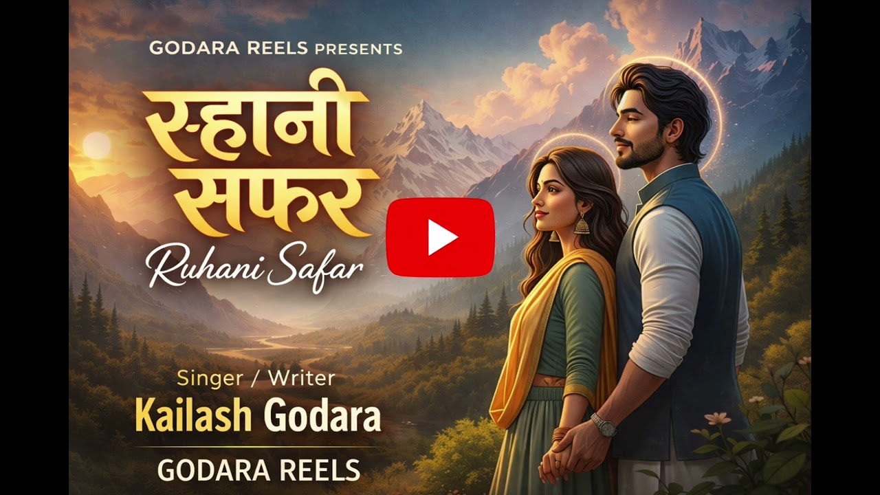 Ruhani Safar (Official Music Video) | Kailash Godara | Heart Touching Love Song | Godara Reels #song
