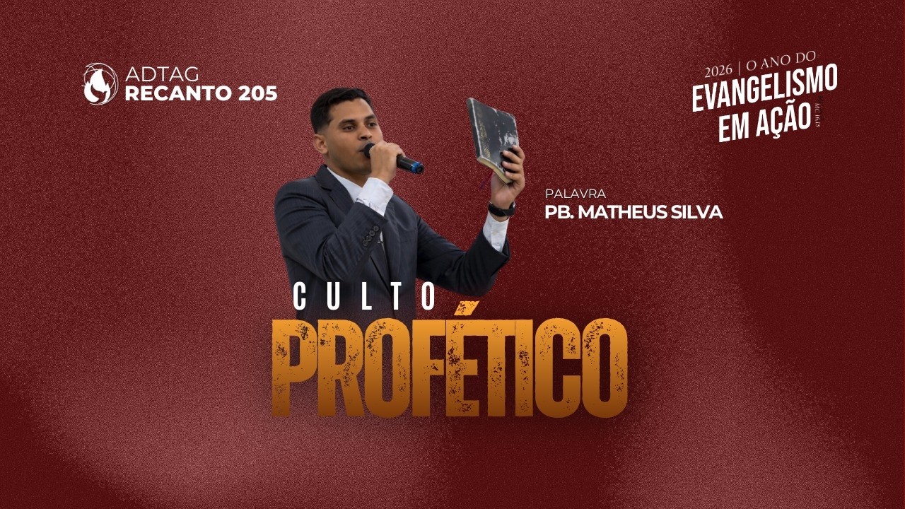 Culto Profético | ADTAG Recanto | 12/02/2026