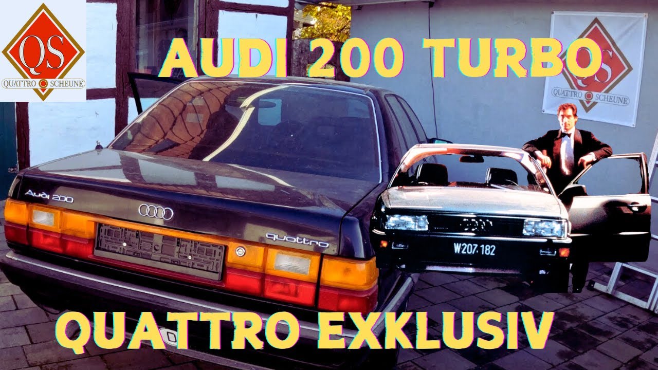 Bestandsaufnahme Audi 200 Turbo quattro Exklusiv 5 Zylinder #3