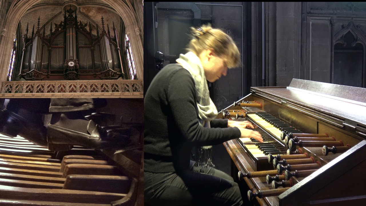 A.Boëly: Fantasia et Fugue in Si b - Camille Déruelle, l'orgue Saint-Bernard-de-la-Chapelle Paris