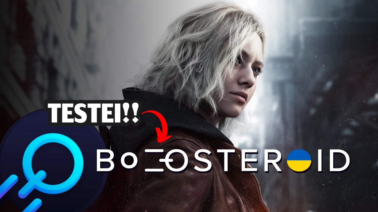 TESTEI RESIDENT EVIL 9 no BOOSTEROID com 15MS! É OUTRO NÍVEL!
