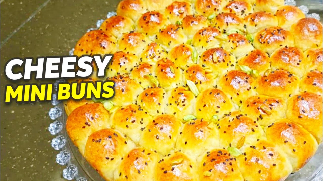 How I Make Small Soft Buns with Cheese Inside