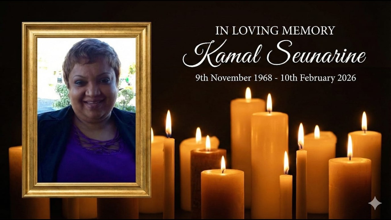 The Funeral of the late Kamal Seunarine