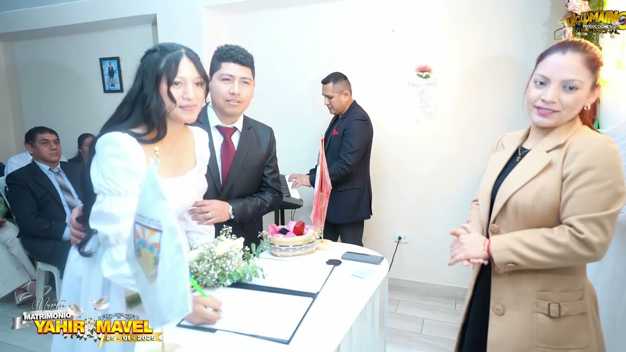 MATRIMONIO  YAHIR Y MAVEL // PARTE CIVIL // MATRIMONIO CRISTIANO