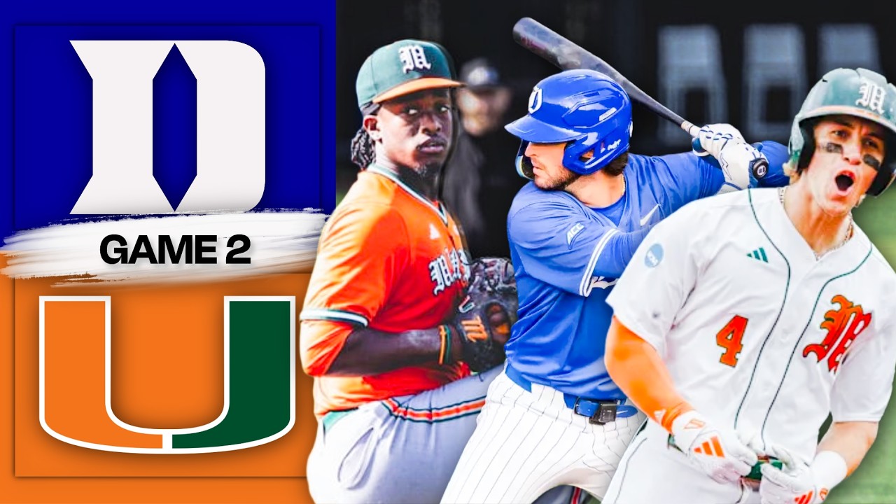 Miami vs Duke Baseball Highlights | GAME 2 | College Baseball 2026