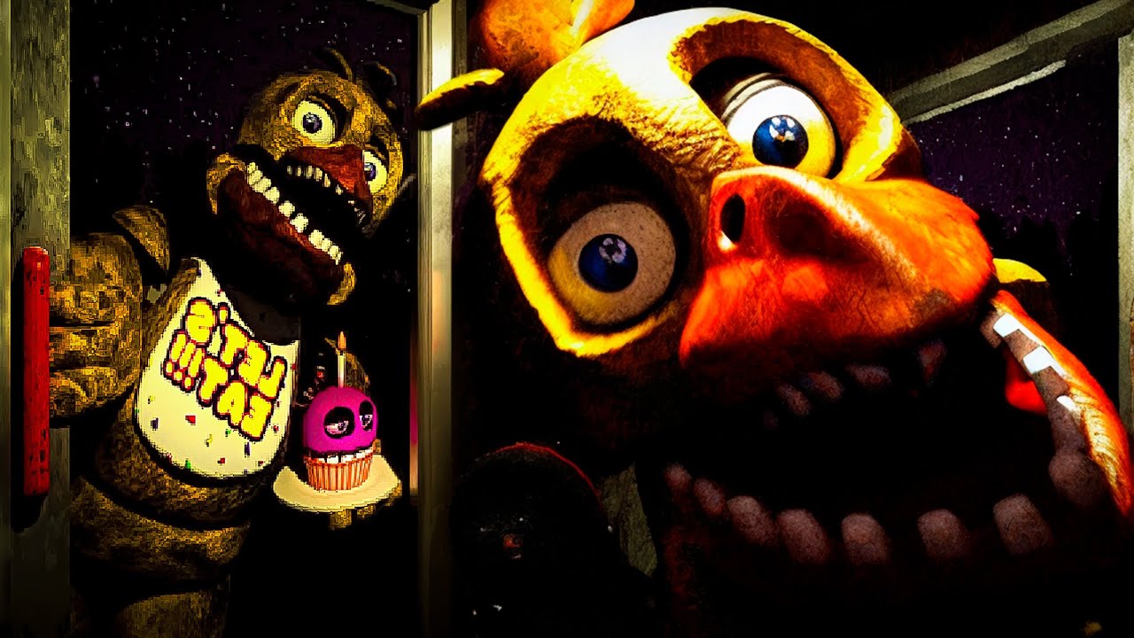 NESSE FNAF VOCÊ PASSA DE NOITE E LEVA SUSTO DO MESMO JEITO ..