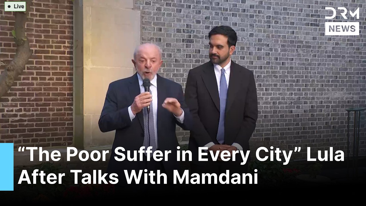 BREAKING NEWS: NYC Mayor Zohran Mamdani Meets Brazil&rsquo;s Lula Ahead of UN General Assembly | AC1G