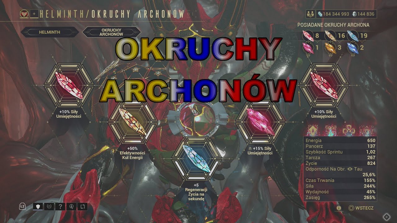 Poradniki Warframe - Okruchy Archonów (PS5)