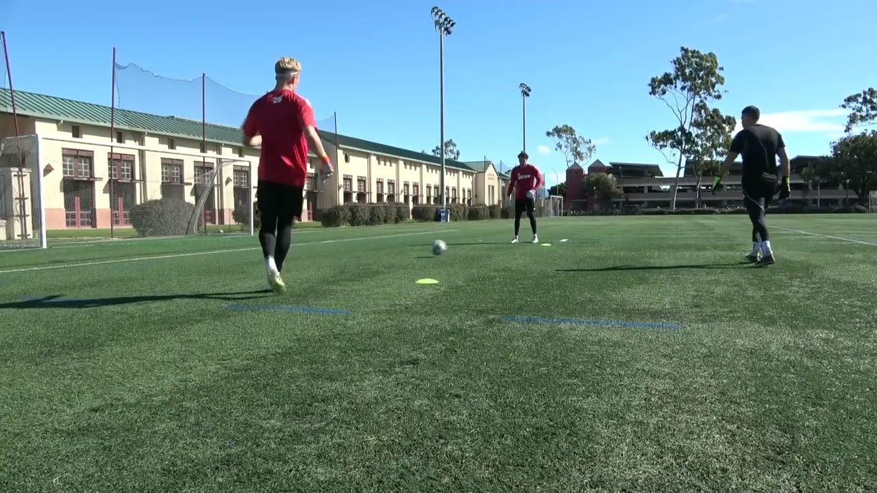 Go behind the scenes with UNEDITED goalkeeper training at UC Santa Barbara Gauchos men's soccer.