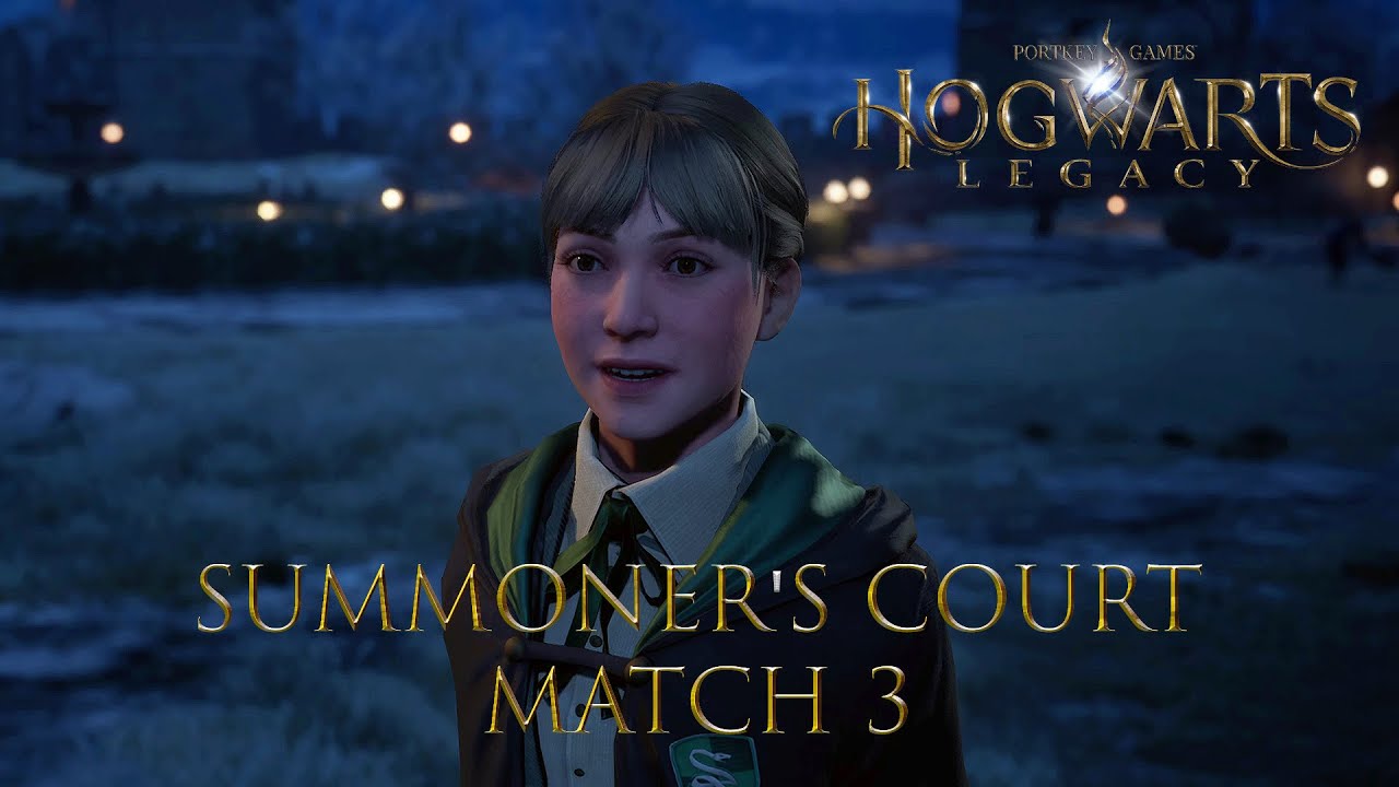 HOGWARTS LEGACY Gameplay Walkthrough Summoner's Court Match 3 FULL GAME [4K 60FPS]