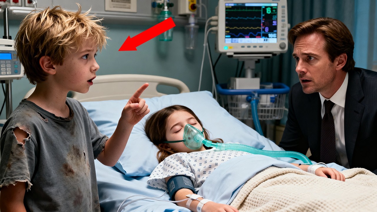 “Turn Off the Machines—Your Daughter Will Wake!” Poor Boy Tells the Millionaire...