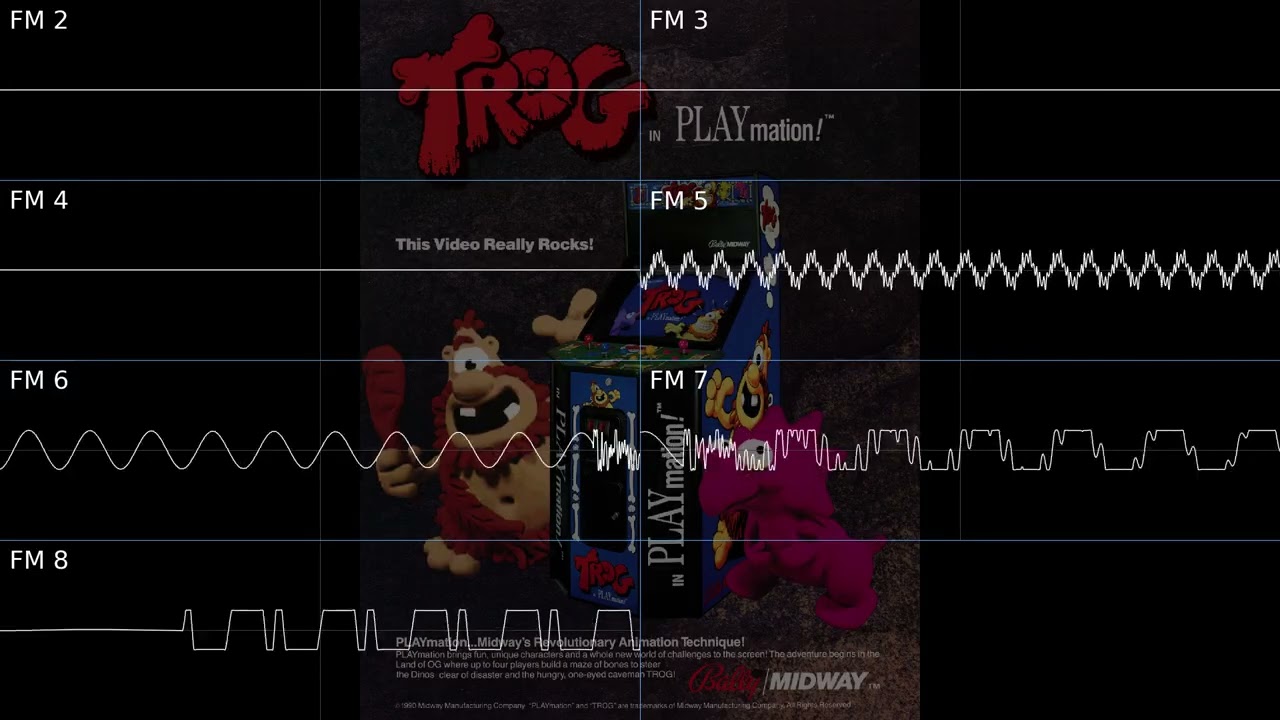 Trog - Main Theme (Short) (Oscilloscope View)