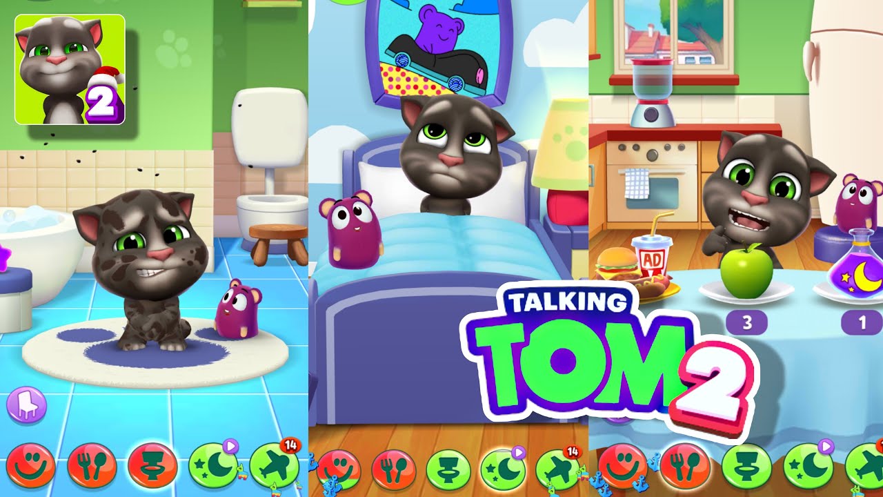 My Taking Tom 2 on live 🛑 My Talking Tom 2