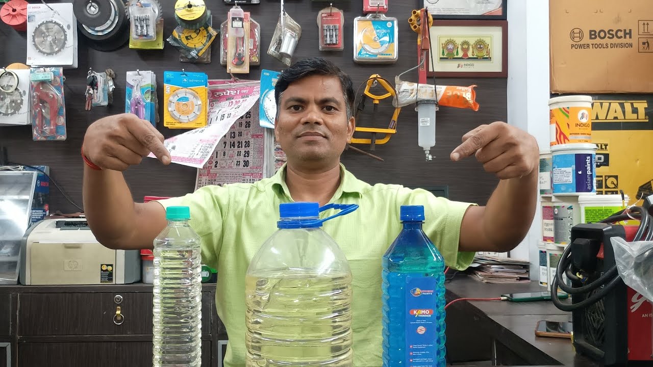 Kis prakar ka thinner (Tarpin oil) istemal Karen 🔥🔥