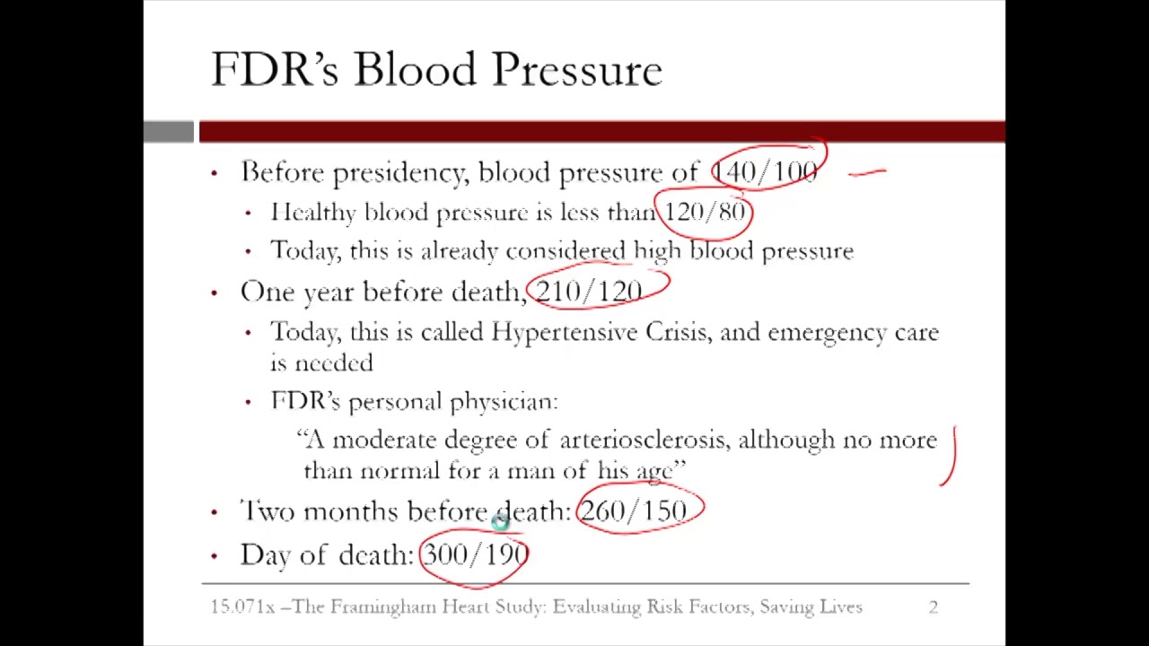3.3.1 The Framingham Heart Study - Video 1: Evaluating Risk Factors to Save Lives