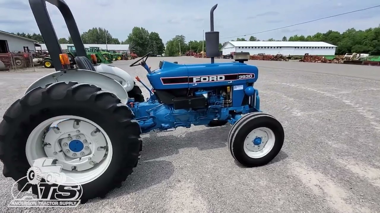 1991 FORD 3930 2WD TRACTOR W/ 2269 HRS