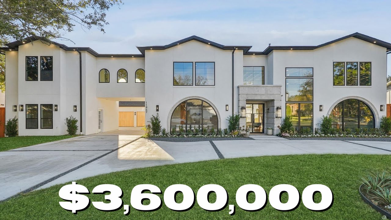 DALLAS REALTORS TOUR A $3.6M TRANSITIONAL HOME | Luxury Dallas Home Tour