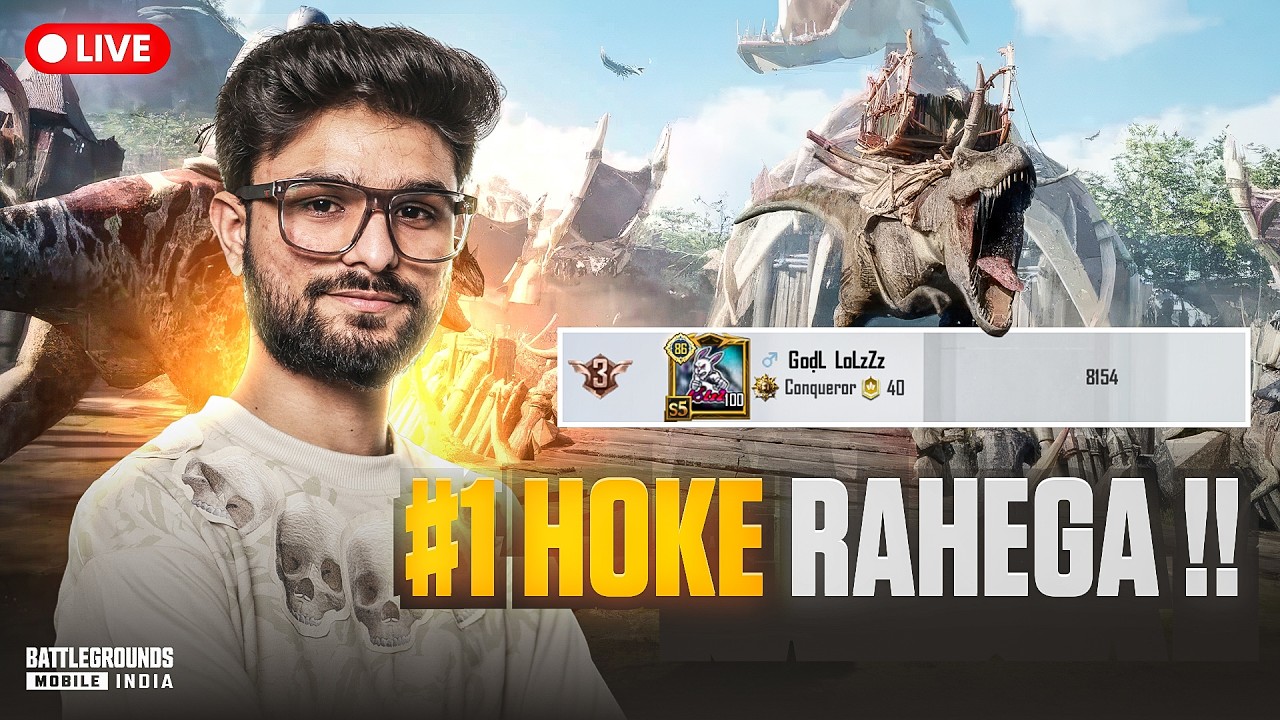 #1 HOKE RAHEGA | CONQUEROR OR WHAT | BGMI LIVE