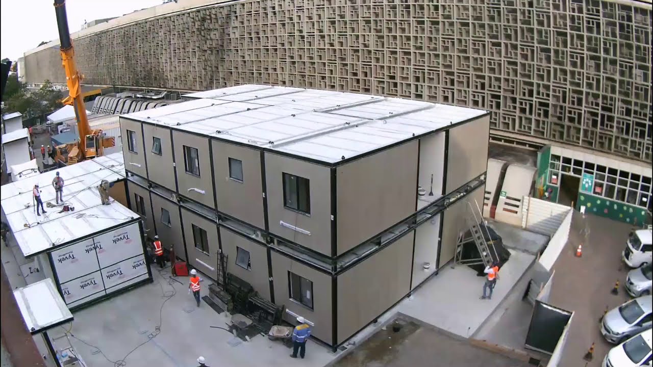 Expansão modular off-site Hospital M'boi Mirim  | BRASIL AO CUBO