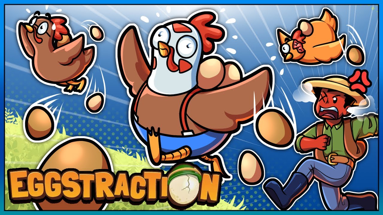 THE CHICKENS ARE TIRED OF HUMANS TAKING THEIR EGGS!