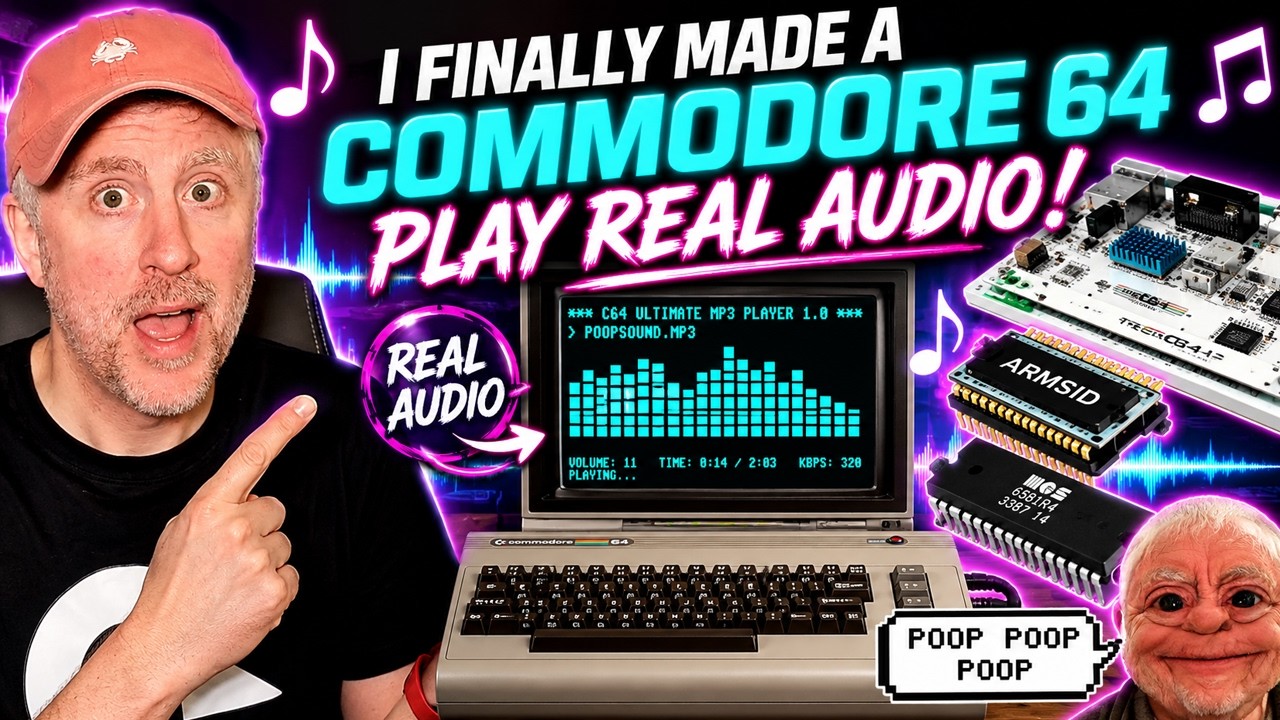 Наконец-то мне удалось заставить Commodore 64 звучать ХОРОШО! 😳