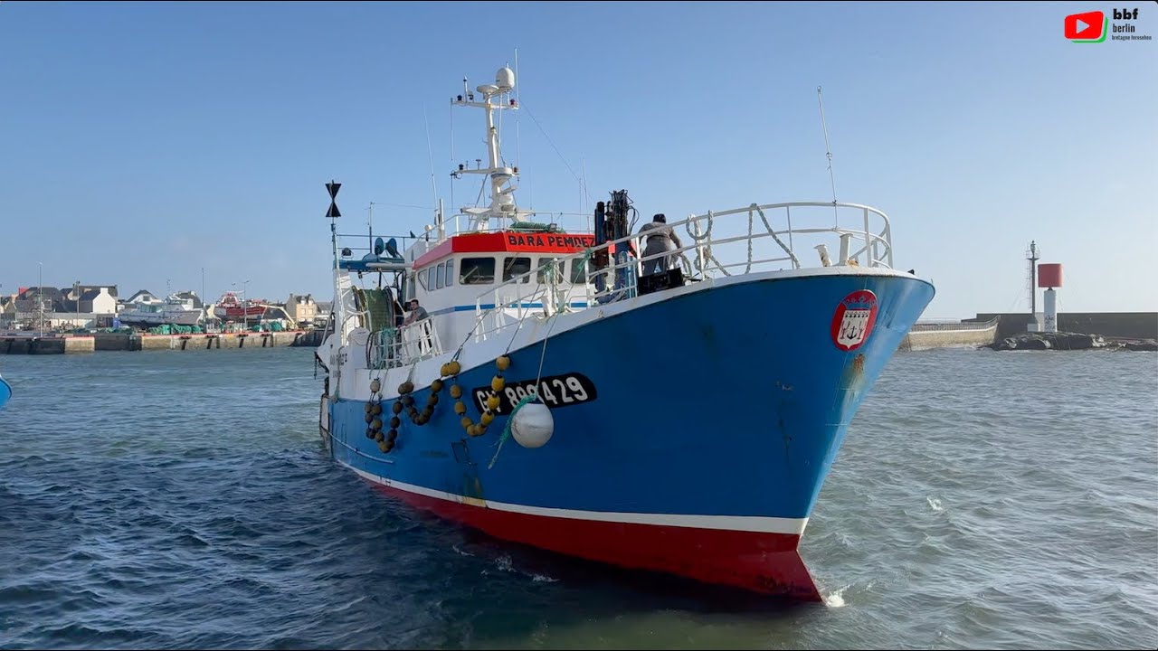 BRETAGNE  |  Fischerboote in Guilvinec  | BBF Berlin Bretagne Fernsehen 🇩🇪