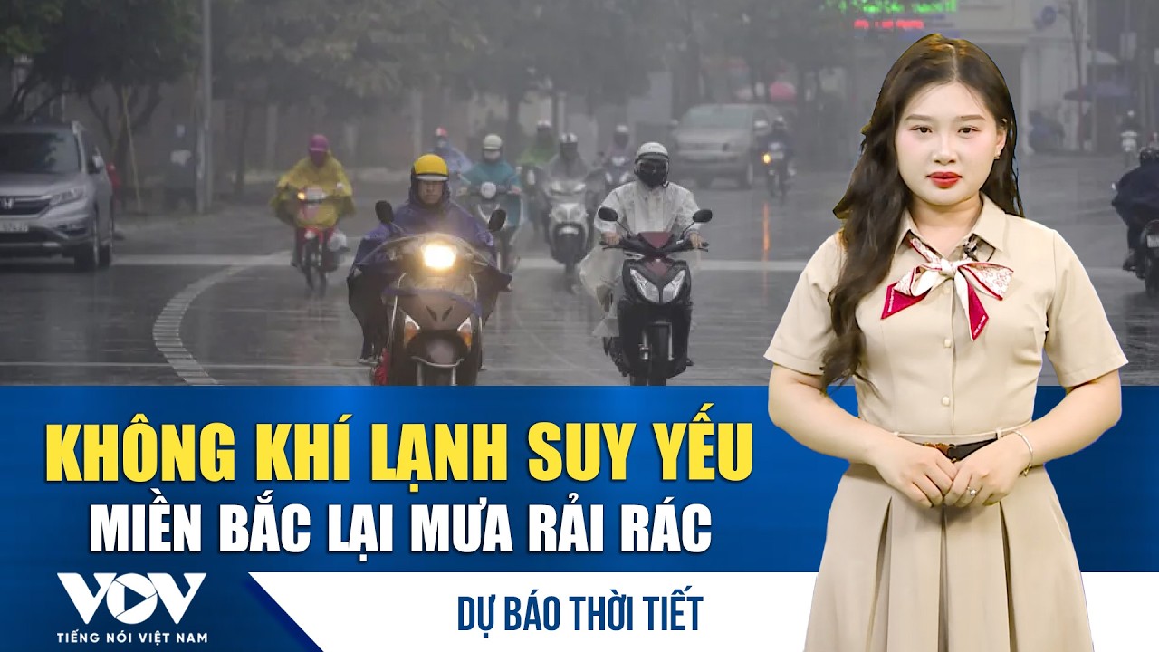 Dự báo thời tiết đêm nay và ngày mai 11/2 | Không khí lạnh tăng cường yếu, miền Bắc lại mưa rải rác