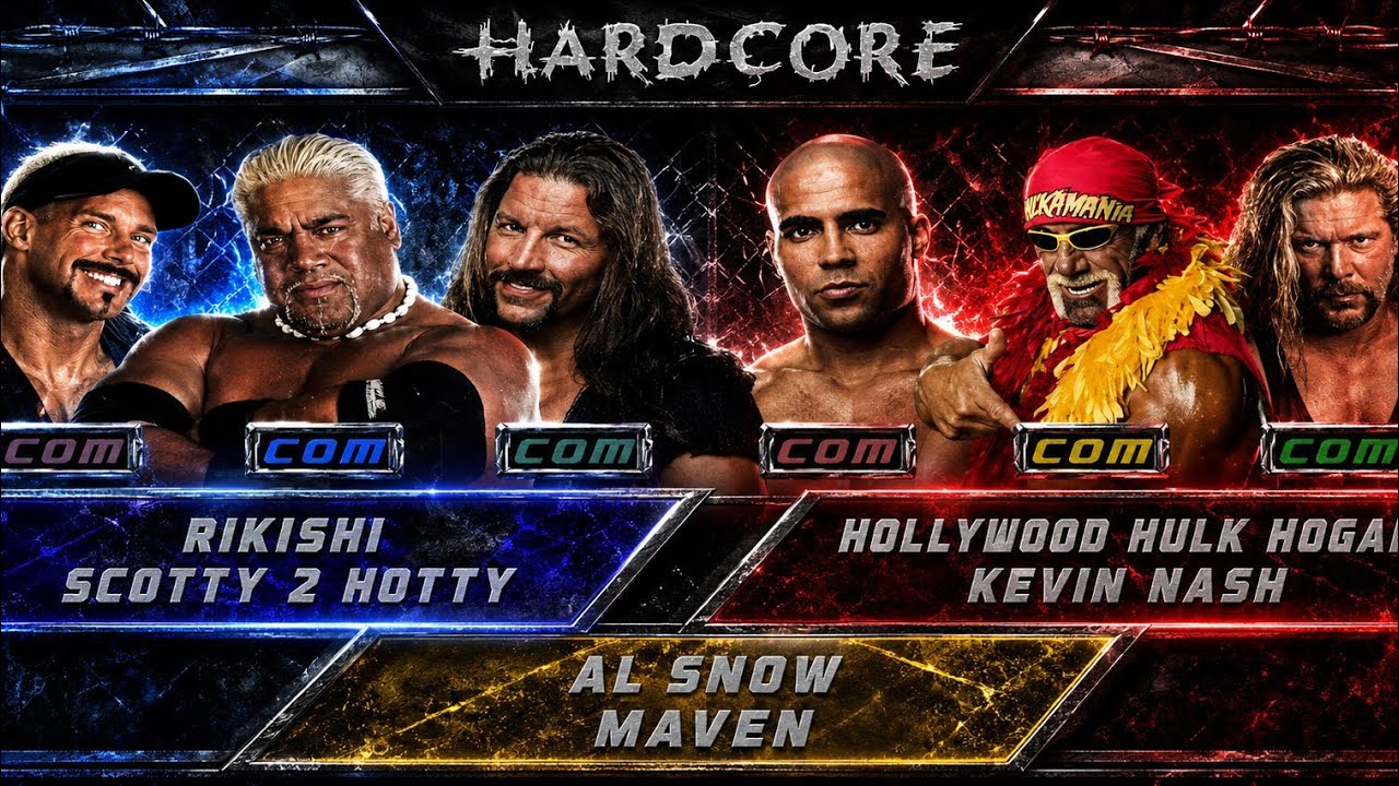 TRIPLE THREAT TAG BACKSTAGE HARDCORE MATCH | Smackdown! Shut Your Mouth!
