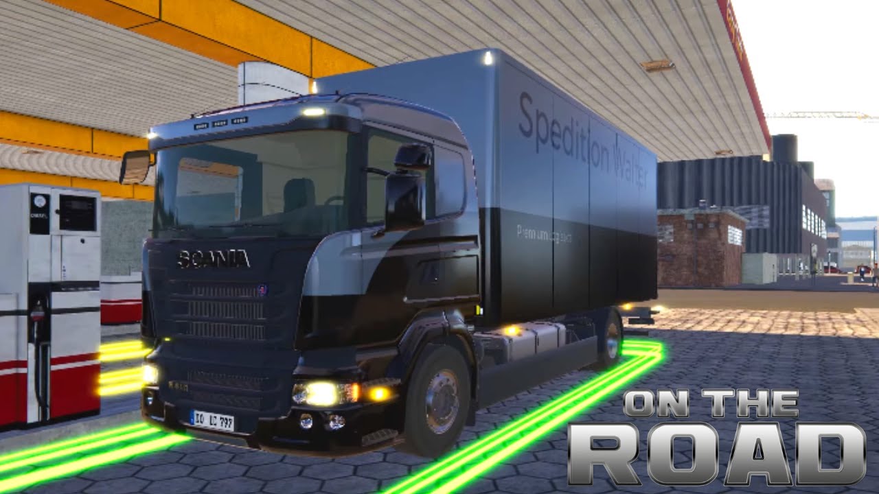 ON THE ROAD - SIMULATORE DI CAMION ANCHE PER PLAY STATION ! - GAMEPLAY ITA 4K 60FPS