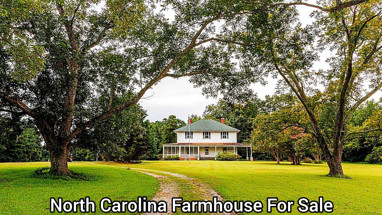 North Carolina Houses For Sale | $199k | 2.47 Acres | NC Real Estate For Sale | Old Houses Tons