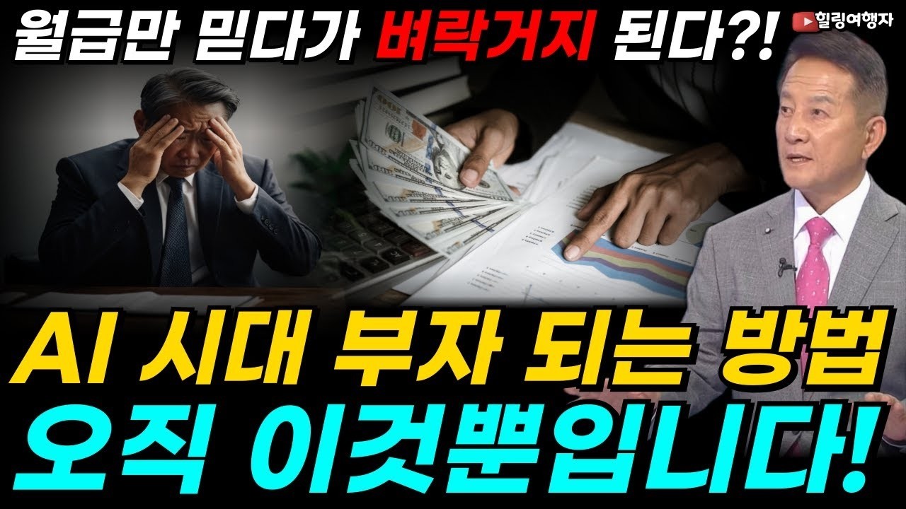 월가 황제의 섬뜩한 예언, 1억 개의 일자리가 사라진다! 월급만 믿다가는 벼락거지 됩니다! AI 시대 부자 되는 방법은  오직 이것뿐입니다!
