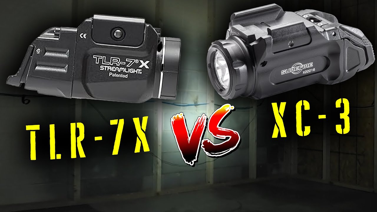 НОВЫЙ Surefire XC3 против TLR-7X против Nightstick TCM-550xl