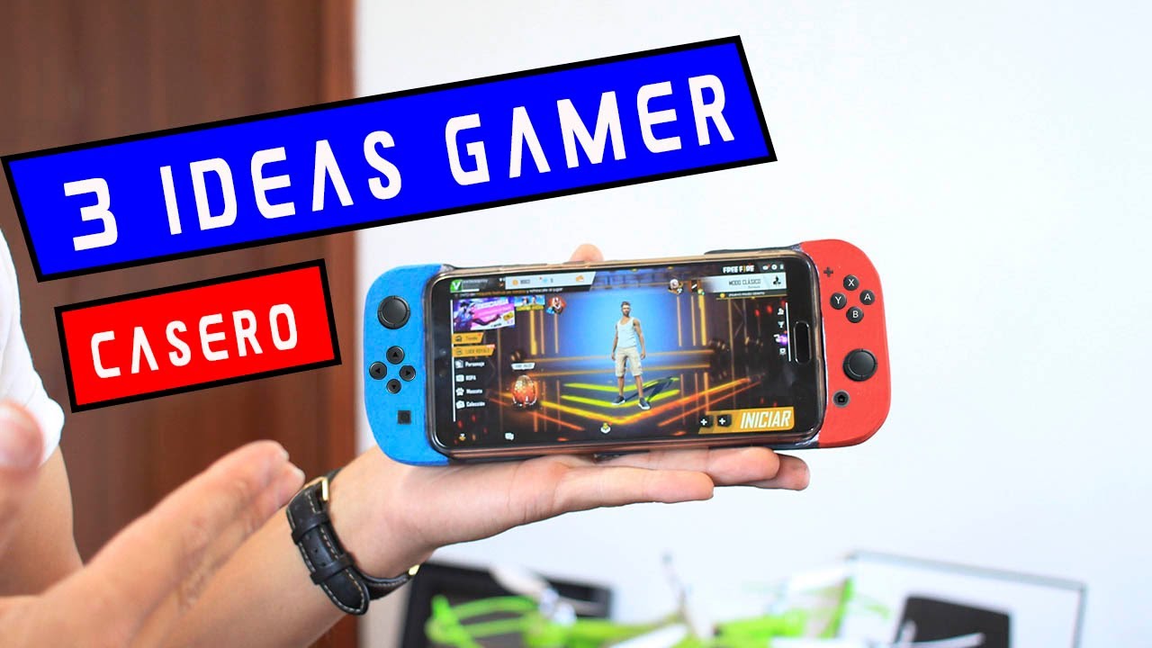 3 IDEAS GAMER - COMO HACER UNA NINTENDO SWITCH Casera (Call of duty, pubg, fortnite, free fire)