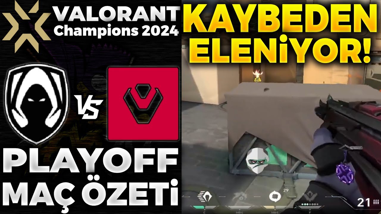 Team Heretics vs Sentinels MAÇ ÖZETİ | VALORANT CHAMPIONS 2024