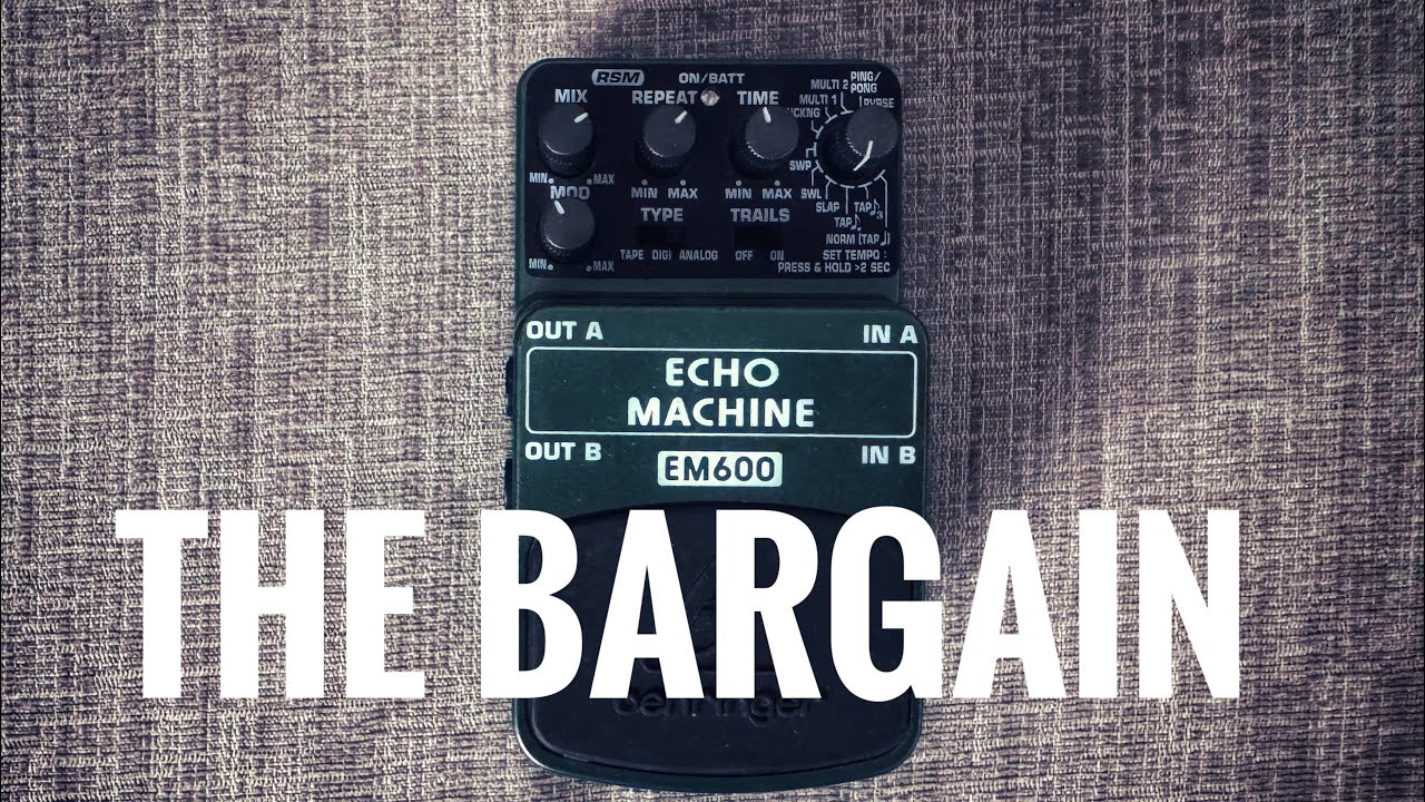 Tone Focus - Behringer Echo Machine EM600 (Line6 Echo Park)