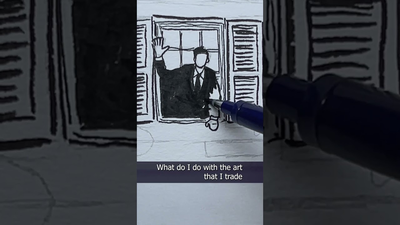 I'm Painting 100 Mini Album Covers and Today I Painted Will Wood @WillWoodmusic
