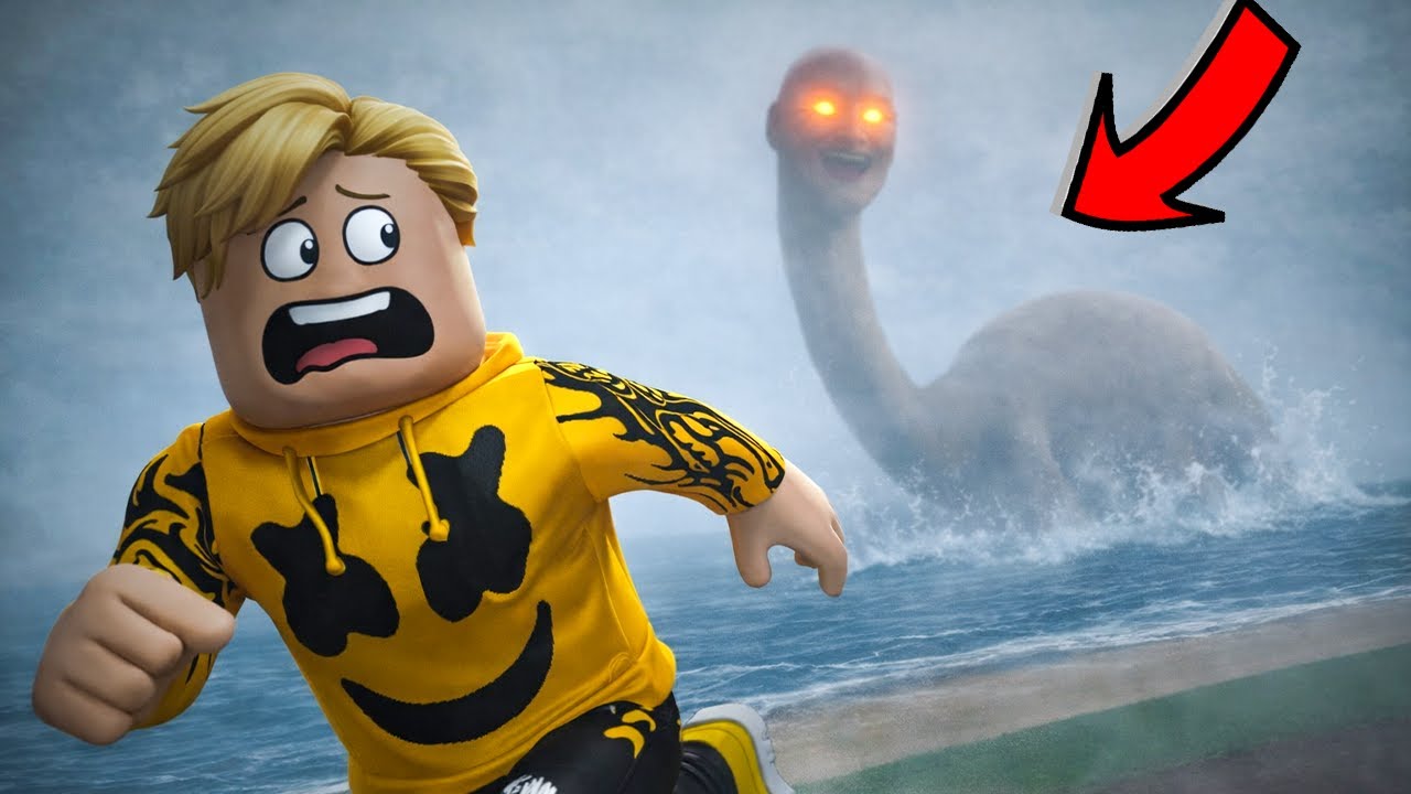 فيلم روبلوكس : وصول ديناصور برأس إنسان إلى محيط ماب البيوت… وتدمير أي شخص يقترب! 💀