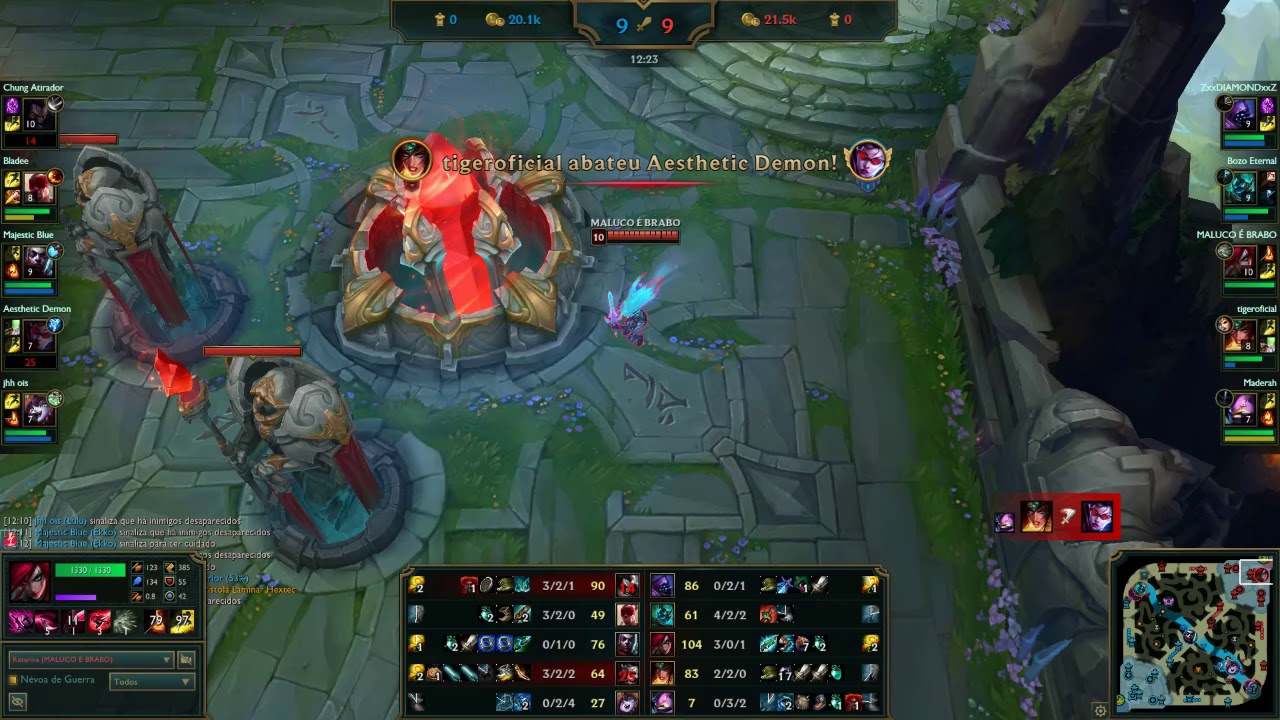 KATARINA VS EKKO PERFECT GAME DIAMOND RANKED
