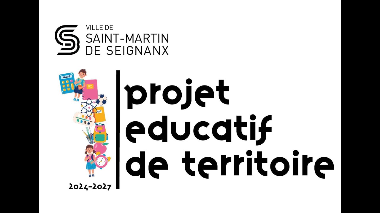 C’est quoi un pEDT ? Présentation du Projet Educatif de Territoire de Saint-Martin de Seignanx.
