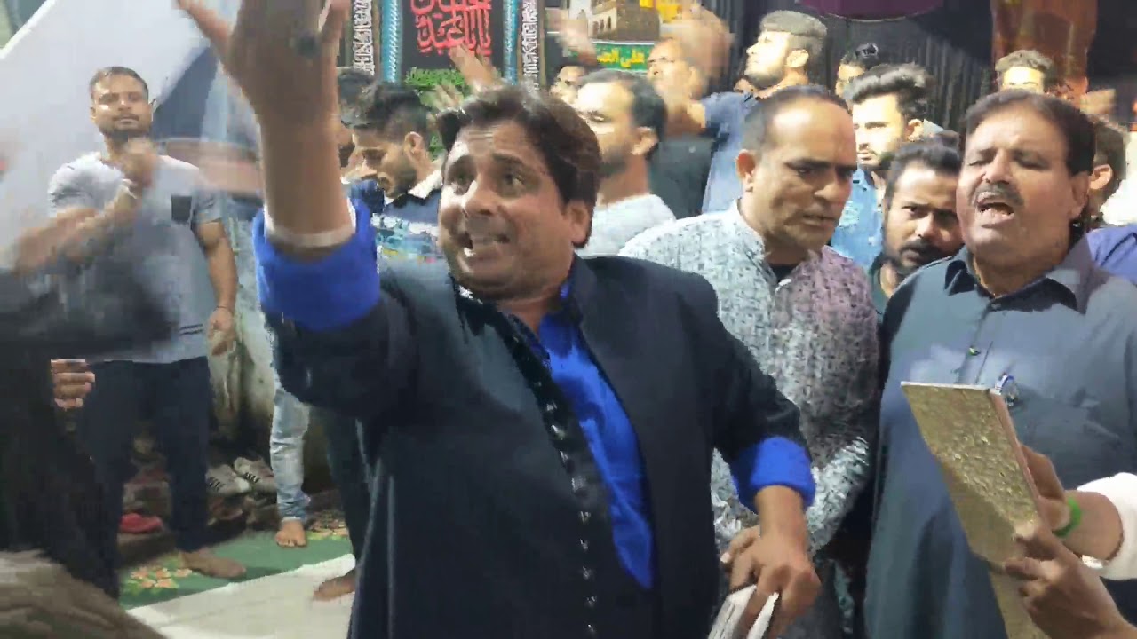 MUSADDAS NAAM AKBAR HAI AZANO KI JAWANI MAIN HOON ANJUMAN GHULAMANE HUSAIN LUCKNOW AZADARI 2019