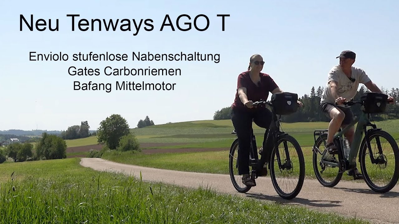 Tenways AGO T  Sabine fährt ein neues E-Bike