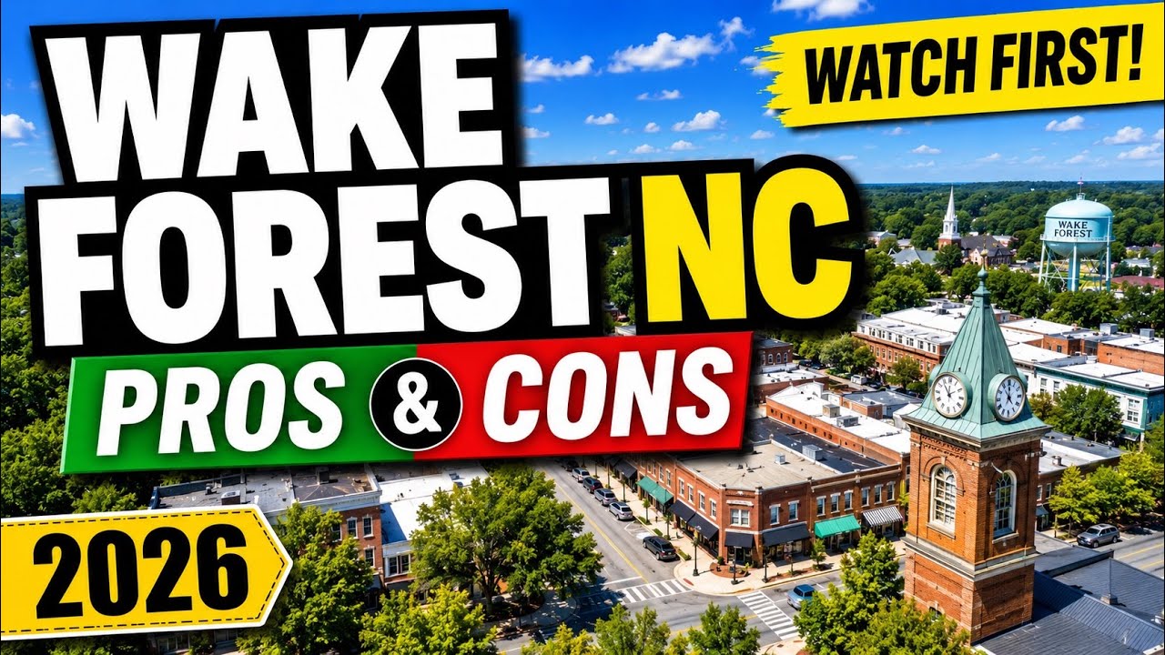 Don&rsquo;t Move to Wake Forest NC in 2026 Until You Watch This!