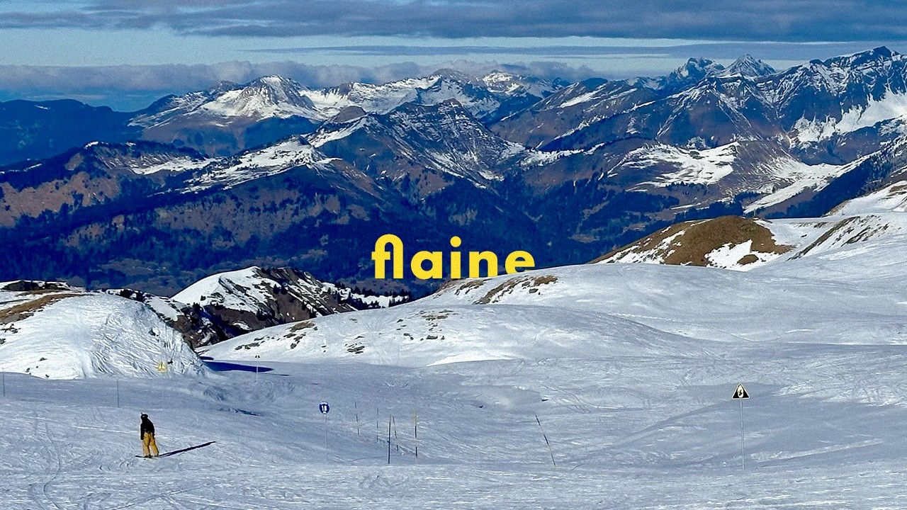 Skiing in France | Flaine, Grand Massif⛷️