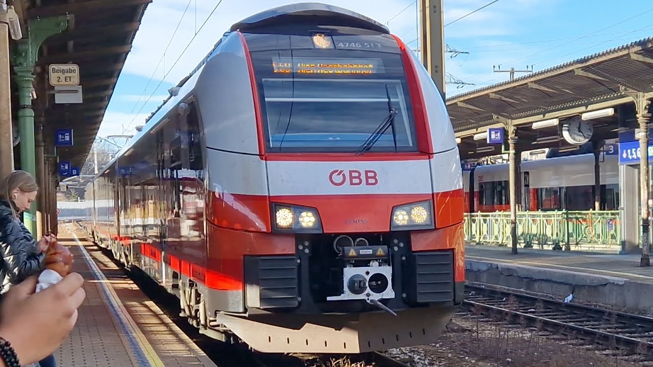 S-Bahn Wien | Mitfahrt in der S50 von Wien Hütteldorf bis Wien Westbahnhof in der BR 4746 513