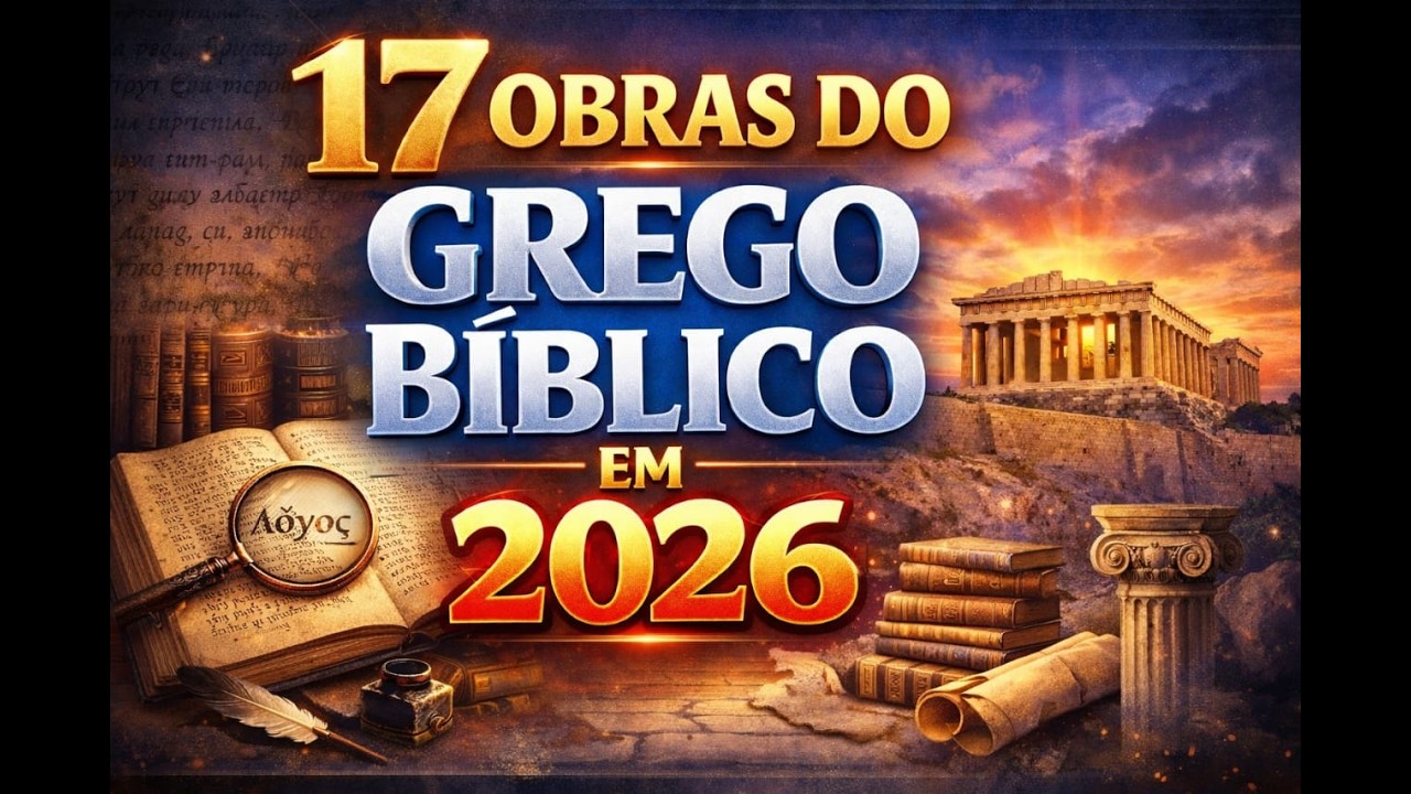 17 DICAS PRA ESTUDAR GREGO KOINÉ.