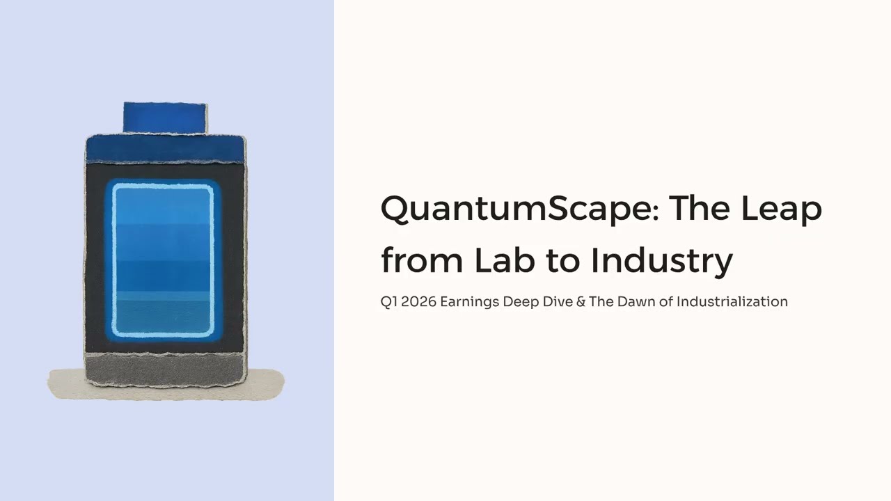 QuantumScape: путь от лаборатории до промышленного производства (анализ отчетности за 1-й квартал...