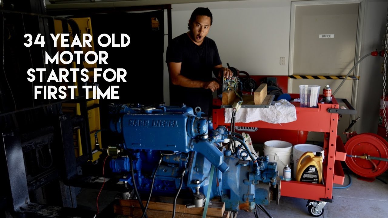 Diesel Motor Starts after 34 years! DIY Mechanical Injector Pump Rebuild