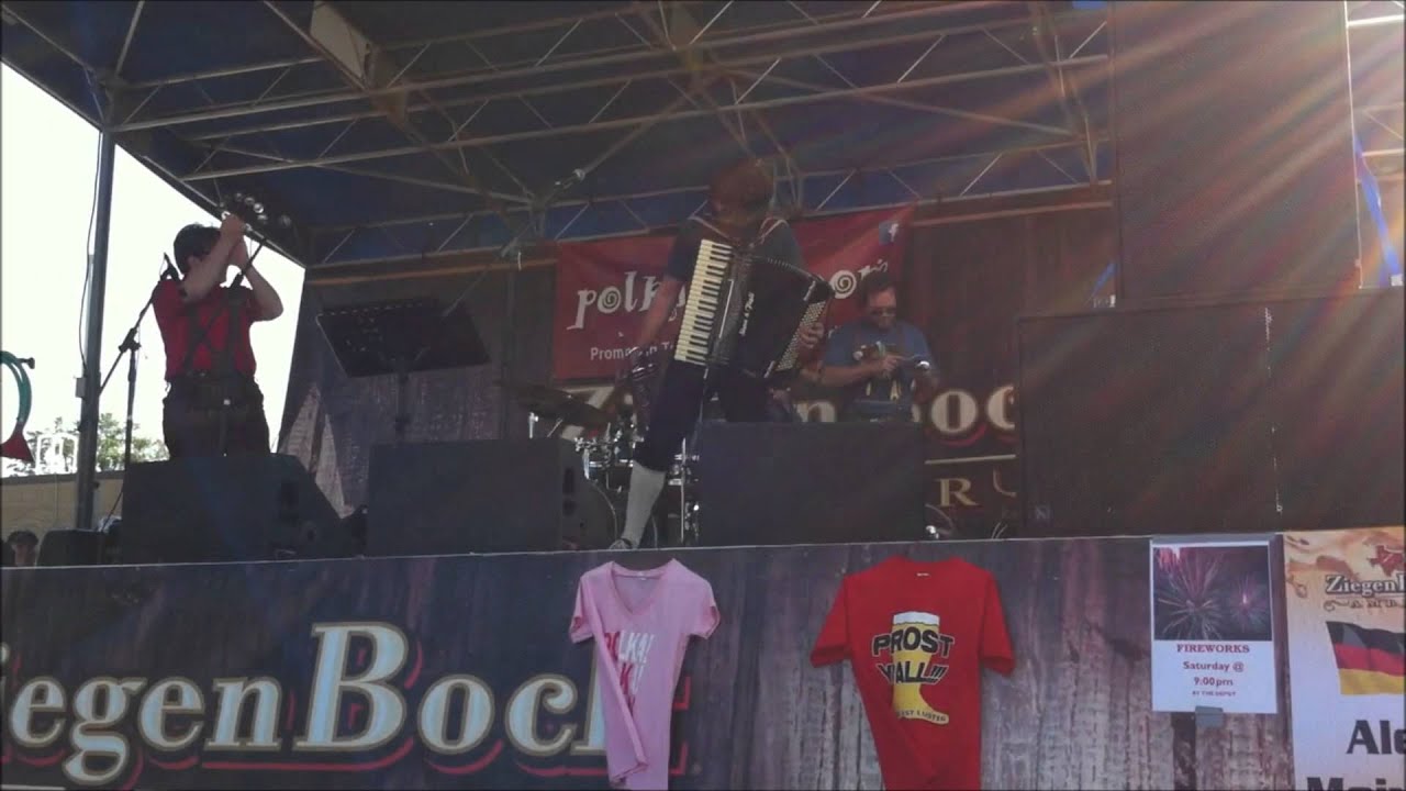 ALEX MEIXNER and his band in Tomball, Texas -  March 2013 German Fest