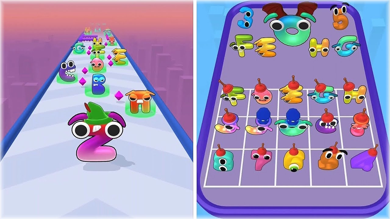 Alphabet Epic Rush MAX LEVEL of Game