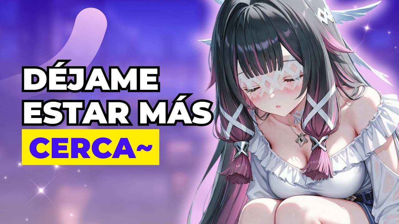 COLUMBINA se METE EN TU CAMA en la NOCHE 💜💤 ASMR Anime Roleplay
